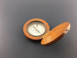 ZERO STOCK-ANTIQUE POCKET COMPASS MADE BY NEGRETTI & ZAMBRA LONDON