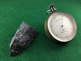 ZERO STOCK-ANTIQUE POCKET ALTIMETER BAROMETER MADE BY J.J. HICKS