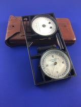 ZERO STOCK-POCKET COMPASS OMNIMETER MADE BY KEUFFEL & ESSER NEW YORK