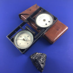 ZERO STOCK-POCKET COMPASS OMNIMETER MADE BY KEUFFEL & ESSER NEW YORK