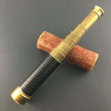 ZERO STOCK-SIX DRAW TELESCOPE SPYGLASS MADE BY LENNIE OF EDINBURGH