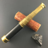 ZERO STOCK-SIX DRAW TELESCOPE SPYGLASS MADE BY LENNIE OF EDINBURGH