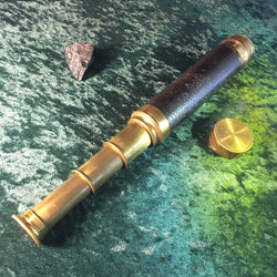Zero Stock- Antique Field Telescope Spyglass Made in France