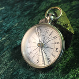 Zero Stock- Antique Compass with Porcelain Dial Made by L. Casella London