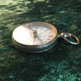 Zero Stock- Antique Compass with Porcelain Dial Made by L. Casella London