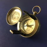Zero Stock -Vintage Small Surveyors or Miners Compass Made In France