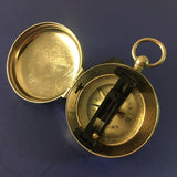 Zero Stock -Vintage Small Surveyors or Miners Compass Made In France