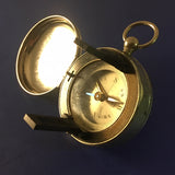 Zero Stock -Vintage Small Surveyors or Miners Compass Made In France