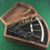 ZERO STOCK-ANTIQUE MARINE OCTANT SEXTANT MADE BY W.F. CANNON LONDON