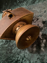Zero Stock-Antique Brass  Boat Running Light Neverout MFG CO