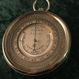 ZERO STOCK-POCKET BAROMETER COMPASS AND THERMOMETER COMPENDIUM  MADE BY RICHARD FRERES PARIS