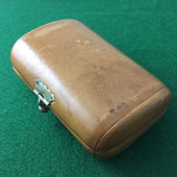 Zero Stock-Rare Vintage Travel Set In Leather Etui Made In Germany