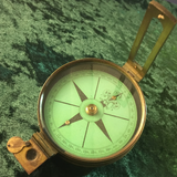 Zero Stock- Antique Prismatic Compass Made by Watkins and Hill  of Charing Cross London